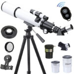 Astronomical Telescope High Magnification HD Night Vision Moon Star Gazing With Camera Adapter For Beginners - Image 2
