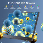 15.6 Inch HDR IPS Portable Monitor, 1080P FHD USB-C HDMI, Dual Speaker Travel Screen for Laptop - Image 5