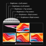 Portable Triple-screen Display Connect Secondary Display Monitor - Image 6