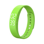 Silicone Smart Sports Pedometer Bracelet