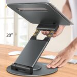 Notebook Bracket Laptop Adjustable Base 360-degree Rotation - Image 9