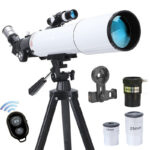 Astronomical Telescope High Magnification HD Night Vision Moon Star Gazing With Camera Adapter For Beginners
