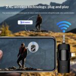 Wireless Live Broadcast Sound Reduction Mini Lavalier Microphone - Image 5