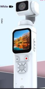 4K Camera Handheld Gimbal With Motion Stabilization And Face Recognition - Image 2