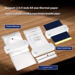 A4 Thermal Portable Mini Office Bluetooth Printer - Image 7