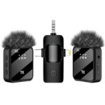 Wireless Live Broadcast Sound Reduction Mini Lavalier Microphone