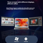 14-inch Dual-screen Portable Monitor Laptop With Wall-mounted External Expansion Screen Dual-screen Portable Screen - Image 4